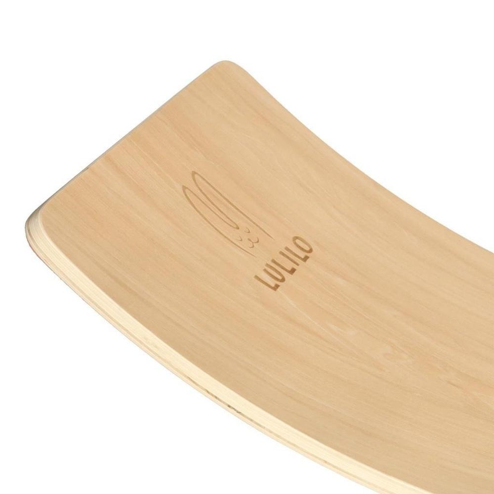 Linden Wood Balance Board Rocker för barn och vuxna – motion, nöje och utveckling