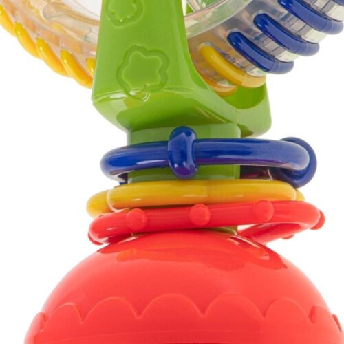 Färgglad sugkopp pariserhjul Baby Rattle vattenleksak