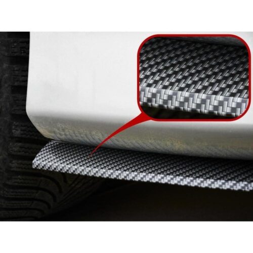 Svart 5D Carbon Bumper Trim Spoiler – Skyddande och sportig