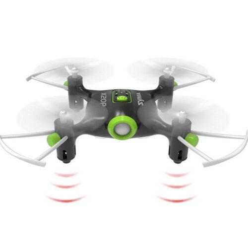 Syma X20P Mini Drönare – 360° vändningar, huvudlöst läge och 20 m räckvidd