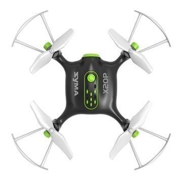 Syma X20P Mini Drönare – 360° vändningar, huvudlöst läge och 20 m räckvidd