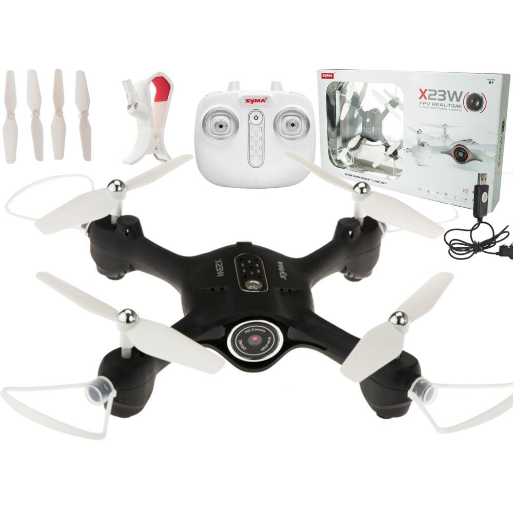 Syma X23W Mini Drone med WiFi-kamera, Headless Mode och FPV för nybörjare