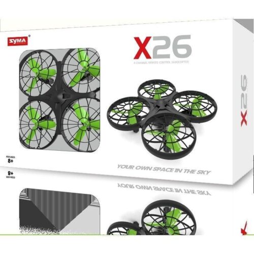 Syma X26 Obstacle Avoidance RC Drone med Headless Mode och Hoover-funktion