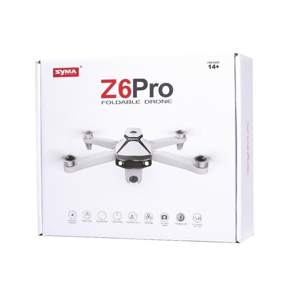 SYMA Z6PRO GPS Drone 4K Kamera 5G WiFi FPV FPV 2,4GHz med hopfällbar design