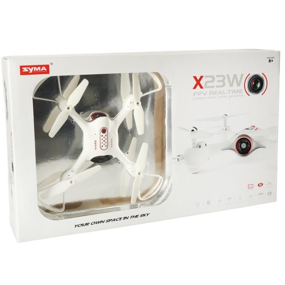 Syma X23W Mini WiFi Drone – 720P kamera, huvudlöst läge, 8 minuters flygtid