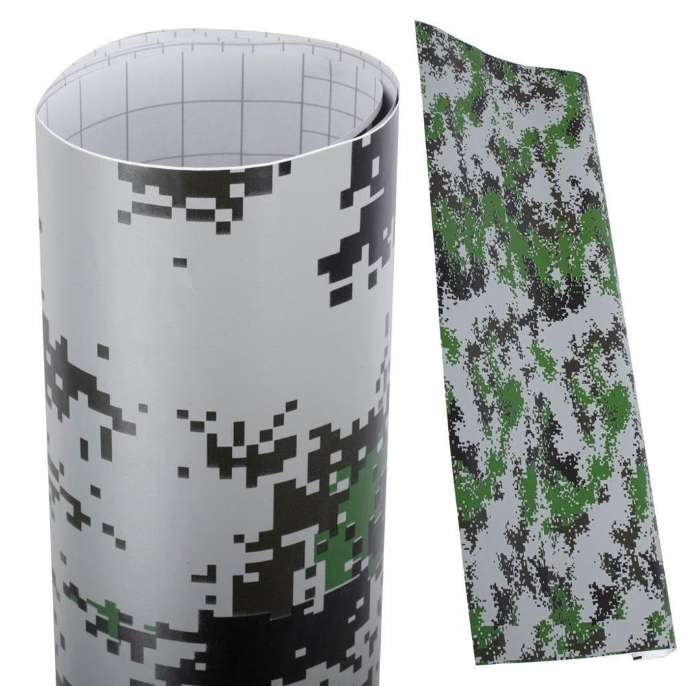 Camouflage Pixel Termoplastfilmrulle – 1,52x30m