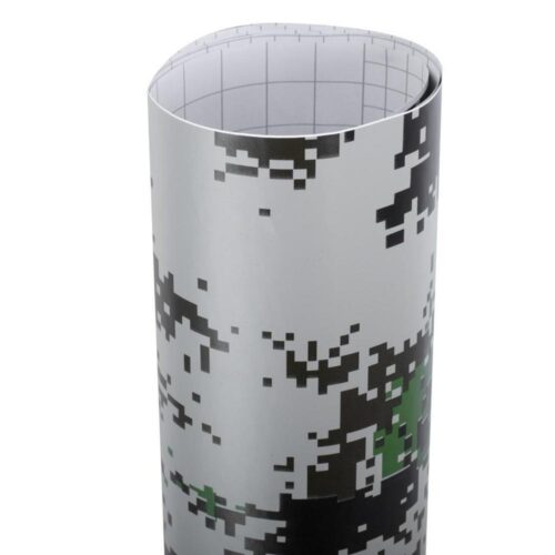 Camouflage Pixel Termoplastfilmrulle – 1,52x30m