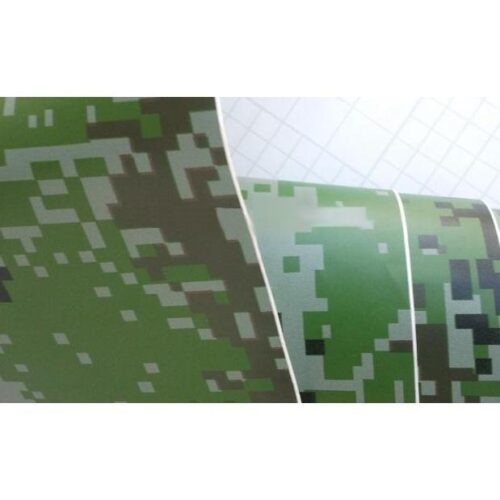 Camouflage Pixel Termoplastfilmrulle – 1,52x30m