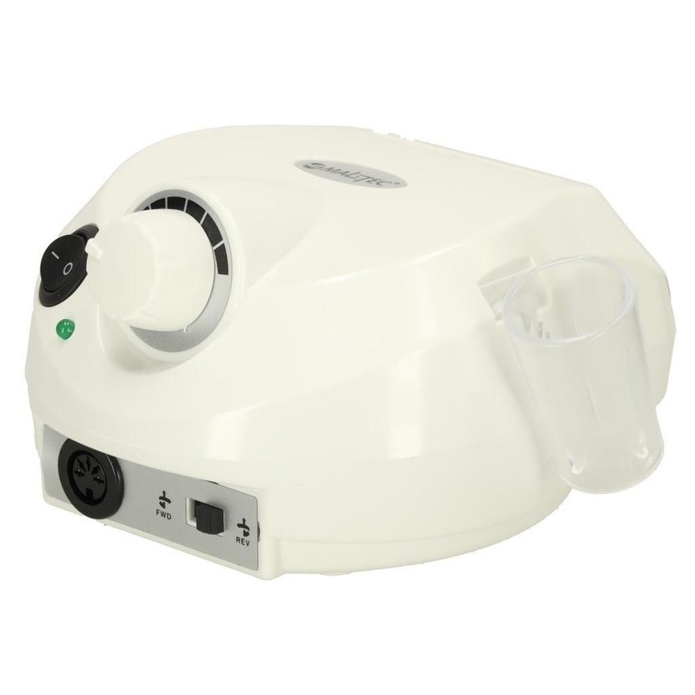 Maltec Beauty ND-2WH Nagelfräsmaskin – 65W, 0-35000 RPM, TwistandLock Head, Frässet ingår