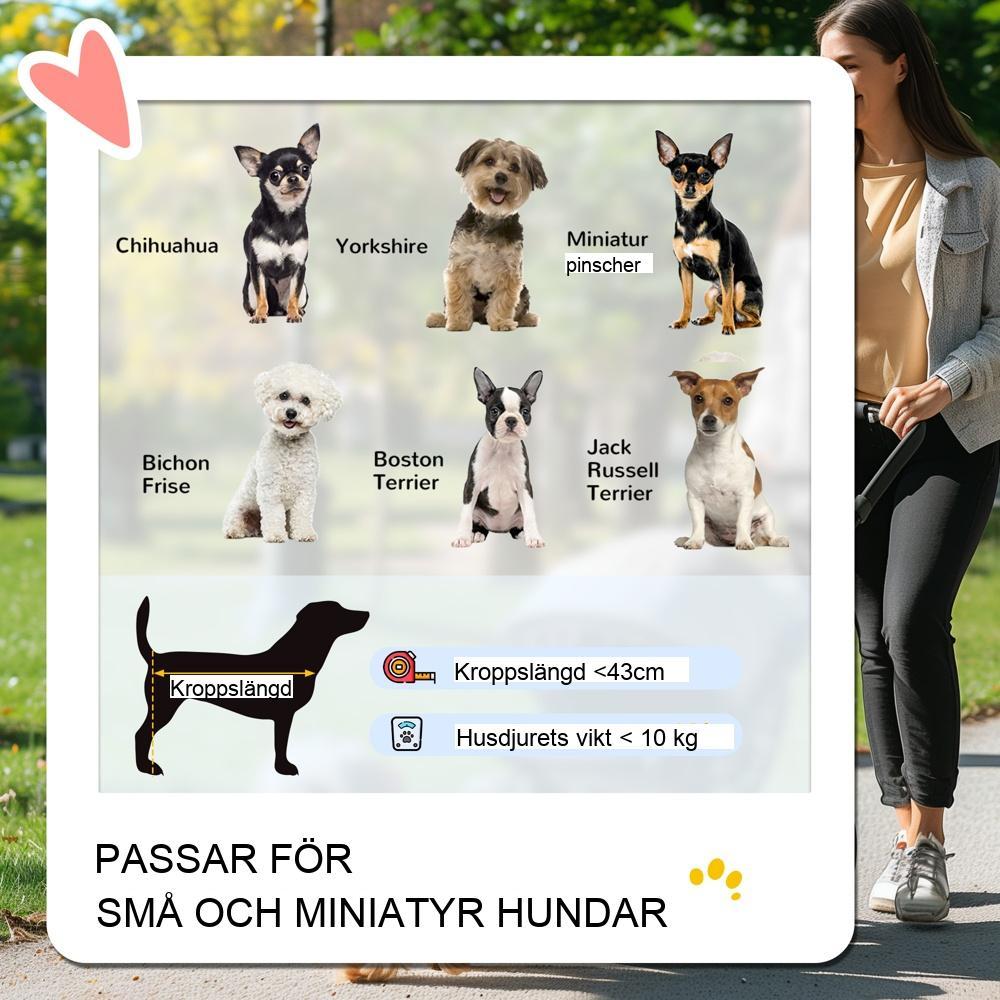 Oxford Dog Buggy Stroller – Rymlig husdjursvagn med bromsar och vändbart handtag