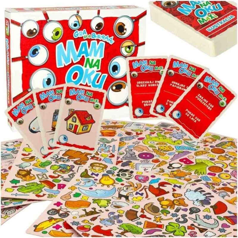 Maxi I’ve Got My Eye On: Perception Game for Kids Age 3+