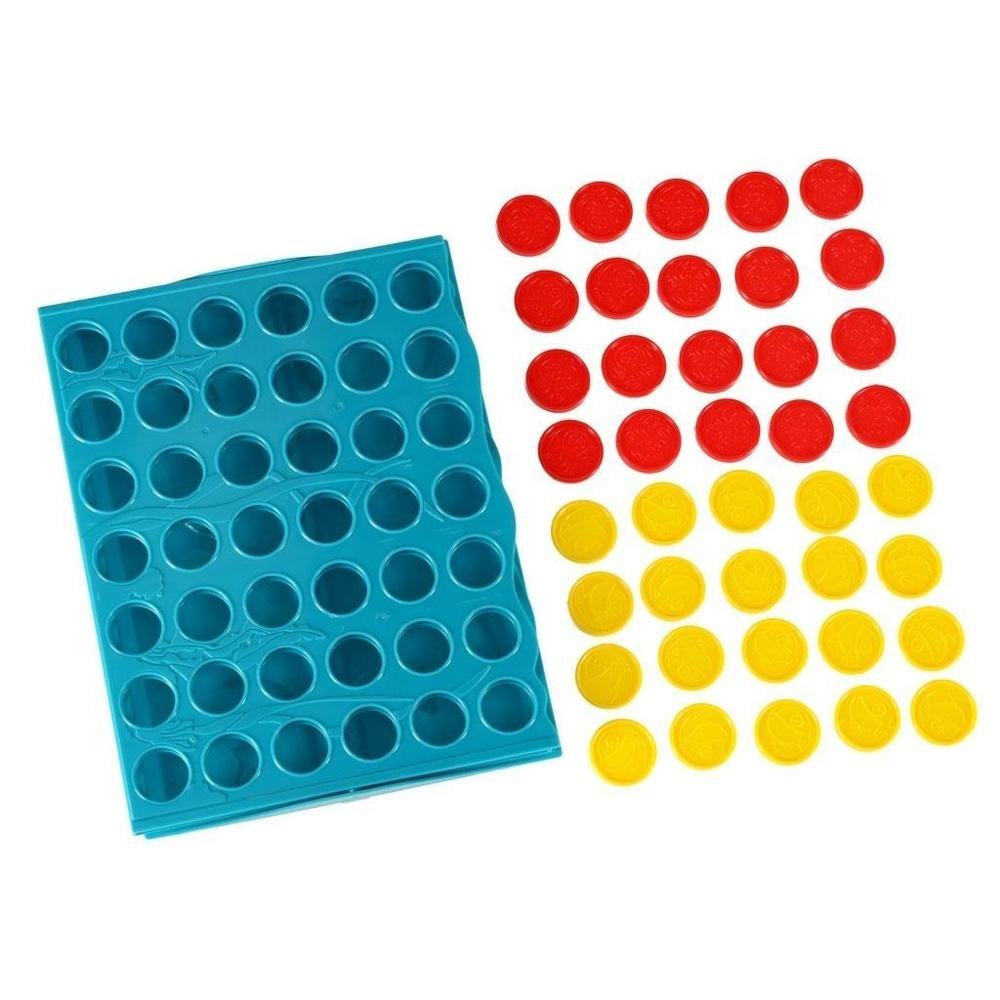 Happy Four Connect Four strategispel för två spelare