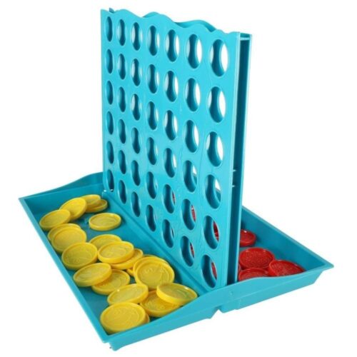 Happy Four Connect Four strategispel för två spelare