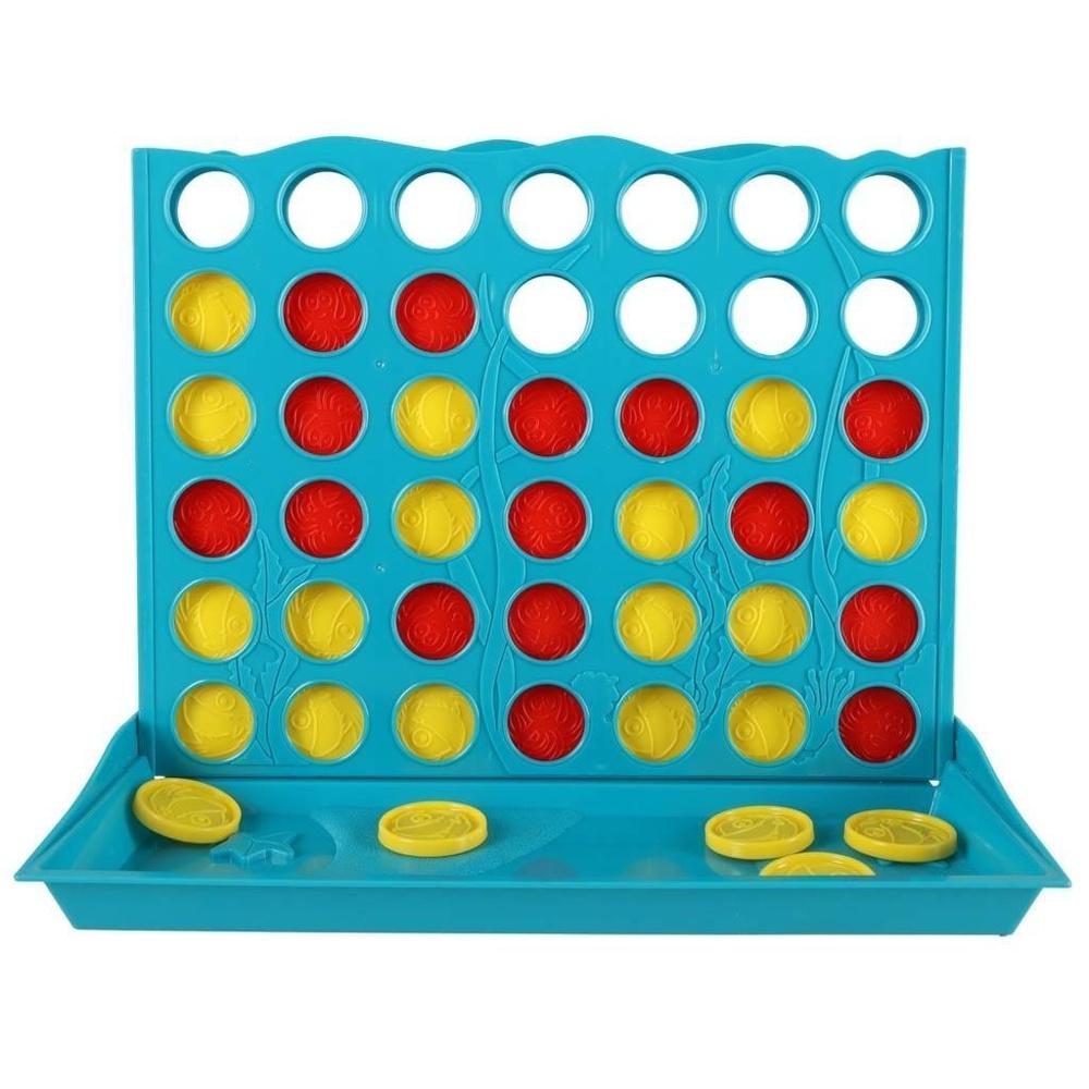 Happy Four Connect Four strategispel för två spelare