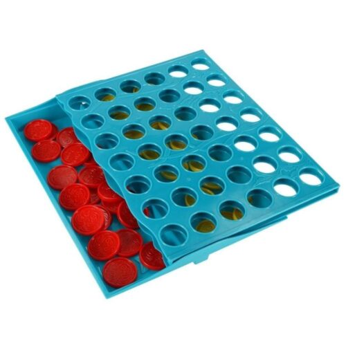 Happy Four Connect Four strategispel för två spelare