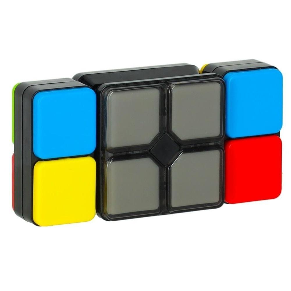 LED Puzzle Cube Arcade Game – 4 spel, batteridrivet roligt för barn