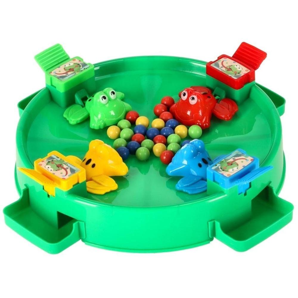 Jumping Frogs Arcade Game – Skill Family Fun för 2-4 spelare