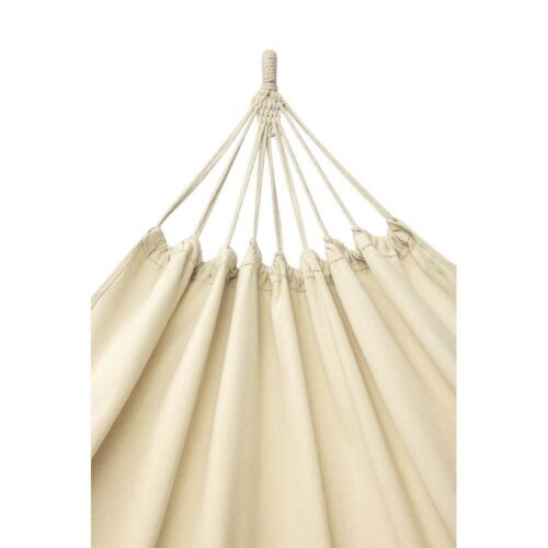 Boho Cotton Garden Hammock – 200cm, Ecru, Rymmer 120kg