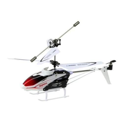 Syma S5 RC Helikopter – 3CH Gyro Stabilized, Lätt att flyga, Vit