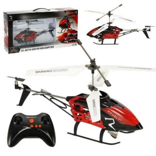 Revolt S39-1 XL Red Remote Control Helikopter – 2 flyglägen, 5 minuters speltid