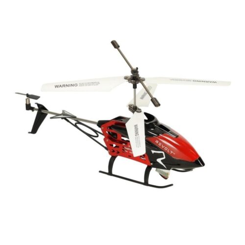 Revolt S39-1 XL Red Remote Control Helikopter – 2 flyglägen, 5 minuters speltid