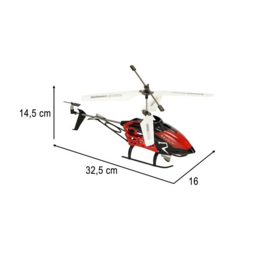 Revolt S39-1 XL Red Remote Control Helikopter – 2 flyglägen, 5 minuters speltid