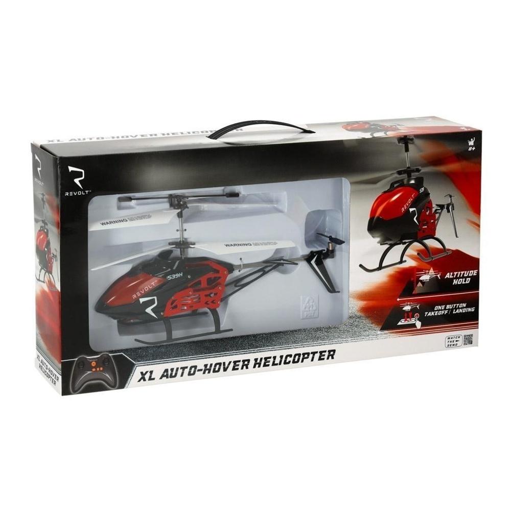 Revolt S39-1 XL Red Remote Control Helikopter – 2 flyglägen, 5 minuters speltid