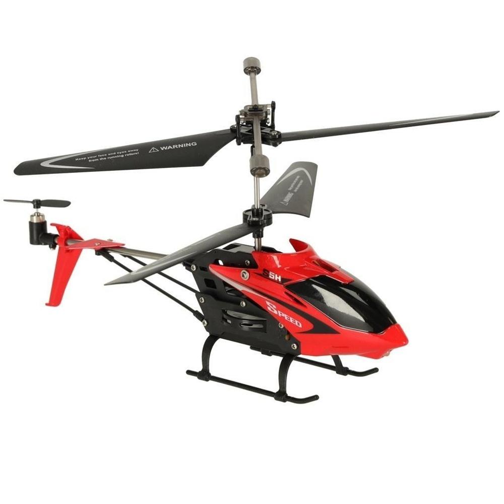 SYMA S5H Red RC Helikopter med hovfunktion, nybörjarläge och krockskydd