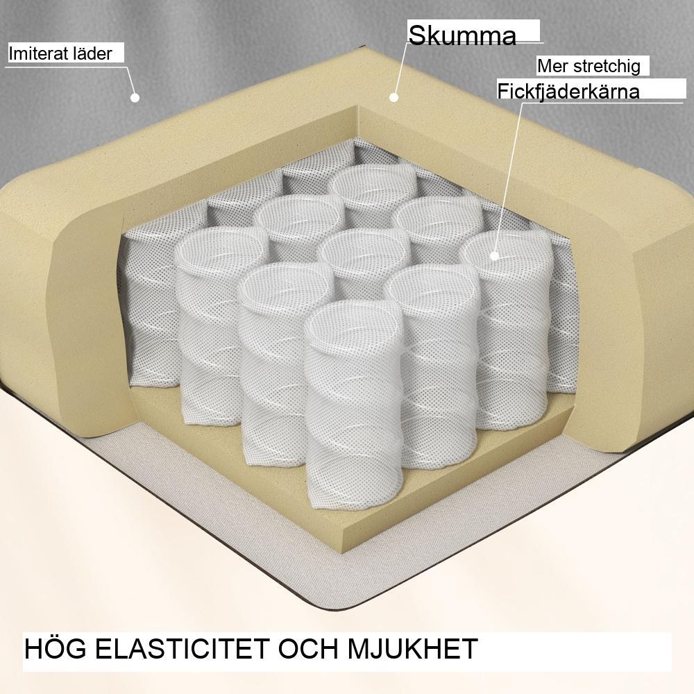 Elektrisk massagefåtölj, vridbar gung- och liggstol med mugghållare