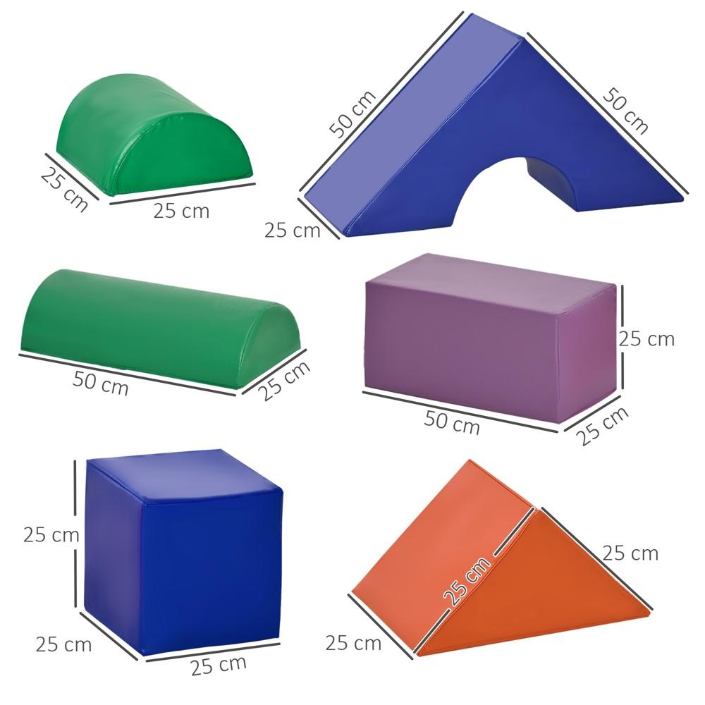 Soft Play Blocks Set – 11 delar byggstenar för barn i åldrarna 1-3