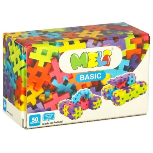 MELI Classic Creative Building Blocks – 50 delar set för barn