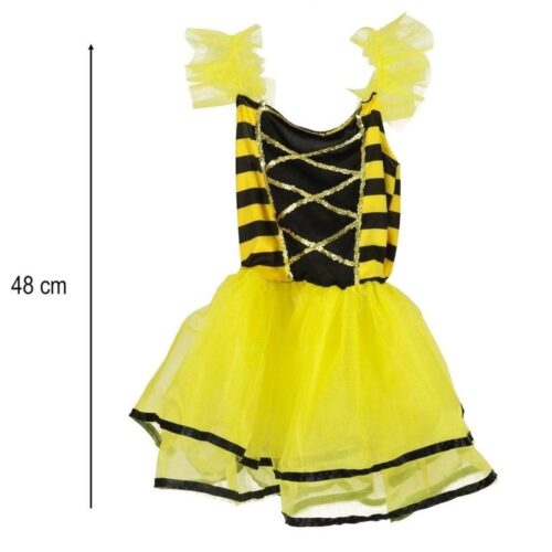 Yellow Black Bee Costume Dress Wings Pannband för vuxna barn