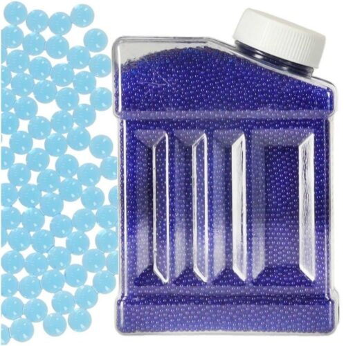 Blue Hydrogel Water Beads – 50 000 Pack för Gel Ball Guns, Plants and DIY 7-8mm