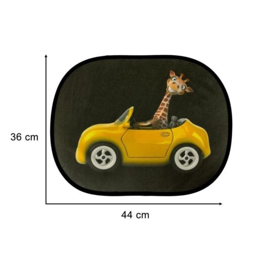 Giraffe statiska solskyddsgardiner – Blockera UV-strålar, håll bilen sval