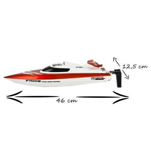 High Speed ​​Remote Control Boat FT009 – Orange, Upp till 30km/h