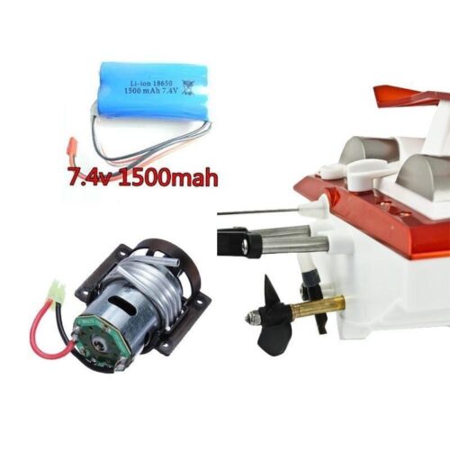 High Speed ​​Remote Control Boat FT009 – Orange, Upp till 30km/h