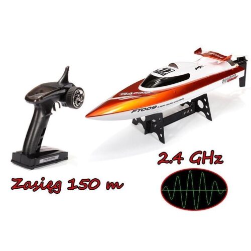 High Speed ​​Remote Control Boat FT009 – Orange, Upp till 30km/h