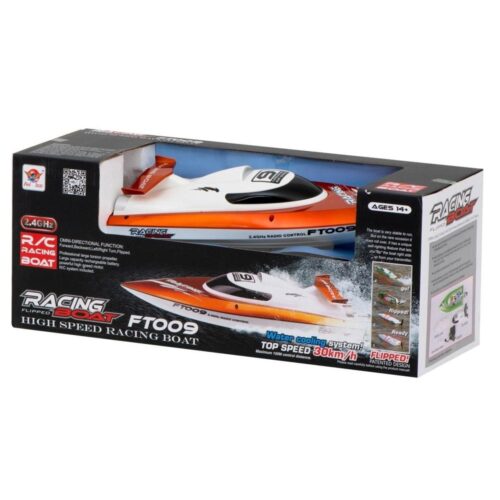 High Speed ​​Remote Control Boat FT009 – Orange, Upp till 30km/h