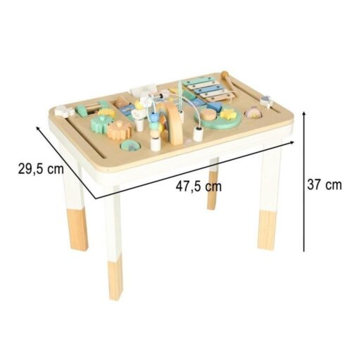 Lulilo Montessori färgglada manipulationsbord för barn 3+ år