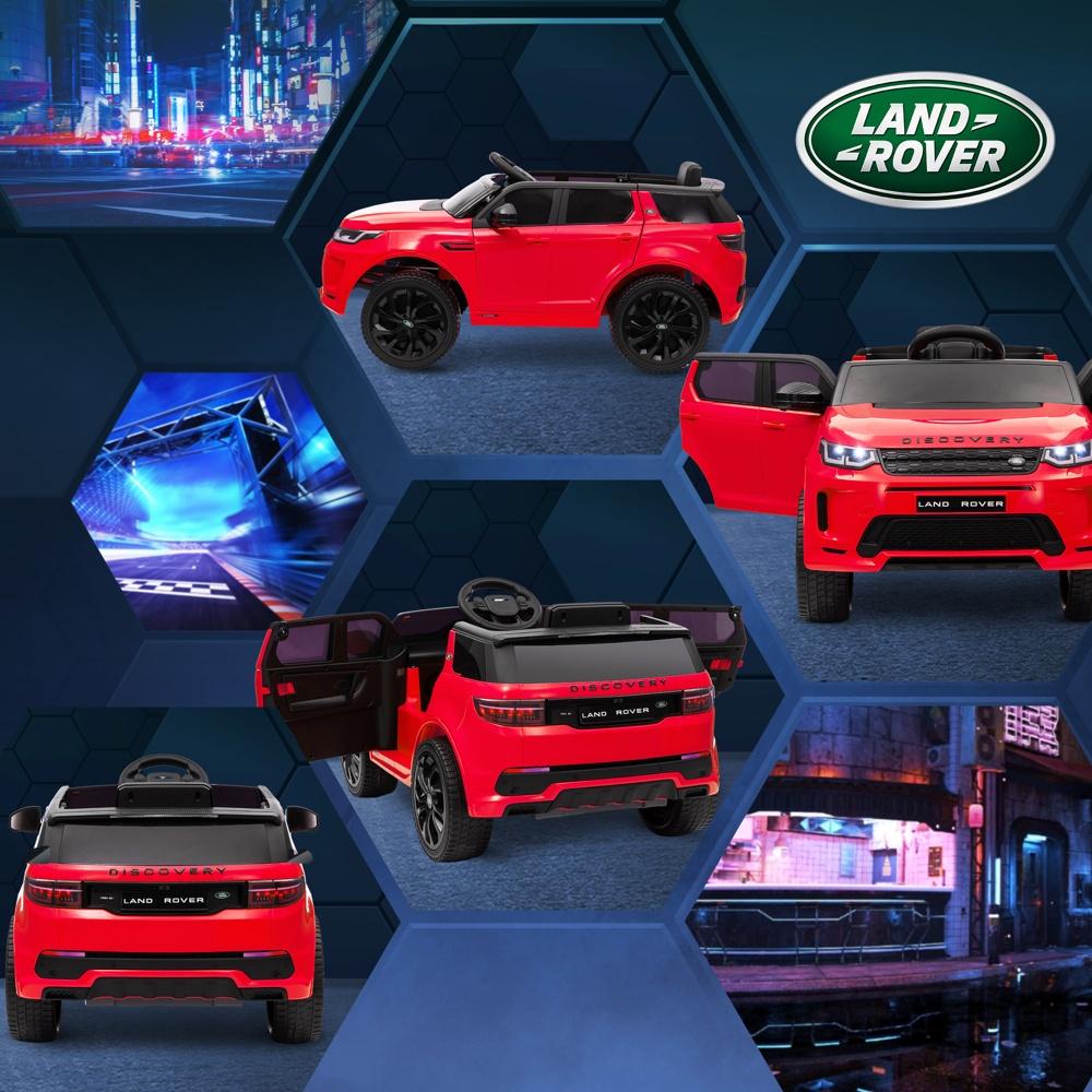 Licensierad Land Rover Discovery Sport elektrisk åkbil med fjärrkontroll och musik