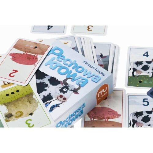 MUDUKO Unlucky Cow Card Game: Familjekul med negativa poäng