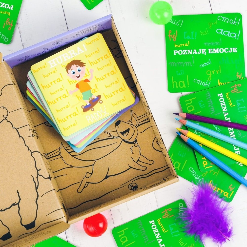 MUDUKO I Know Emotions: Eco-Friendly Memory Game for Toddlers – Lär dig känslor och utveckla empati