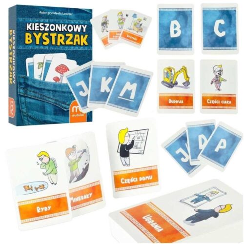 Pocket Clever Word Game: Pedagogiskt och bärbart resekul (åldrar 7+)