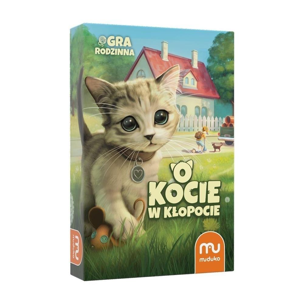 About a Cat in Trouble: Family Board Game for Ages 8+ – Hitta vägen hem!