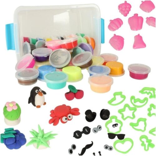 Magic Marshmallow Modeling Clay Set – 36 färger + tillbehör