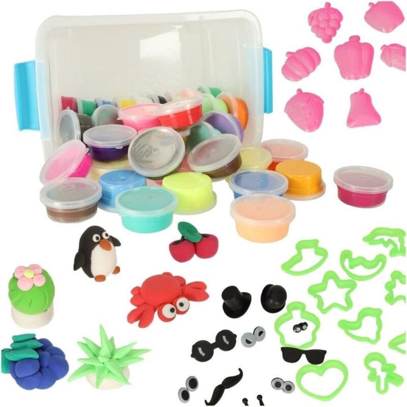 Magic Marshmallow Modeling Clay Set – 36 färger + tillbehör