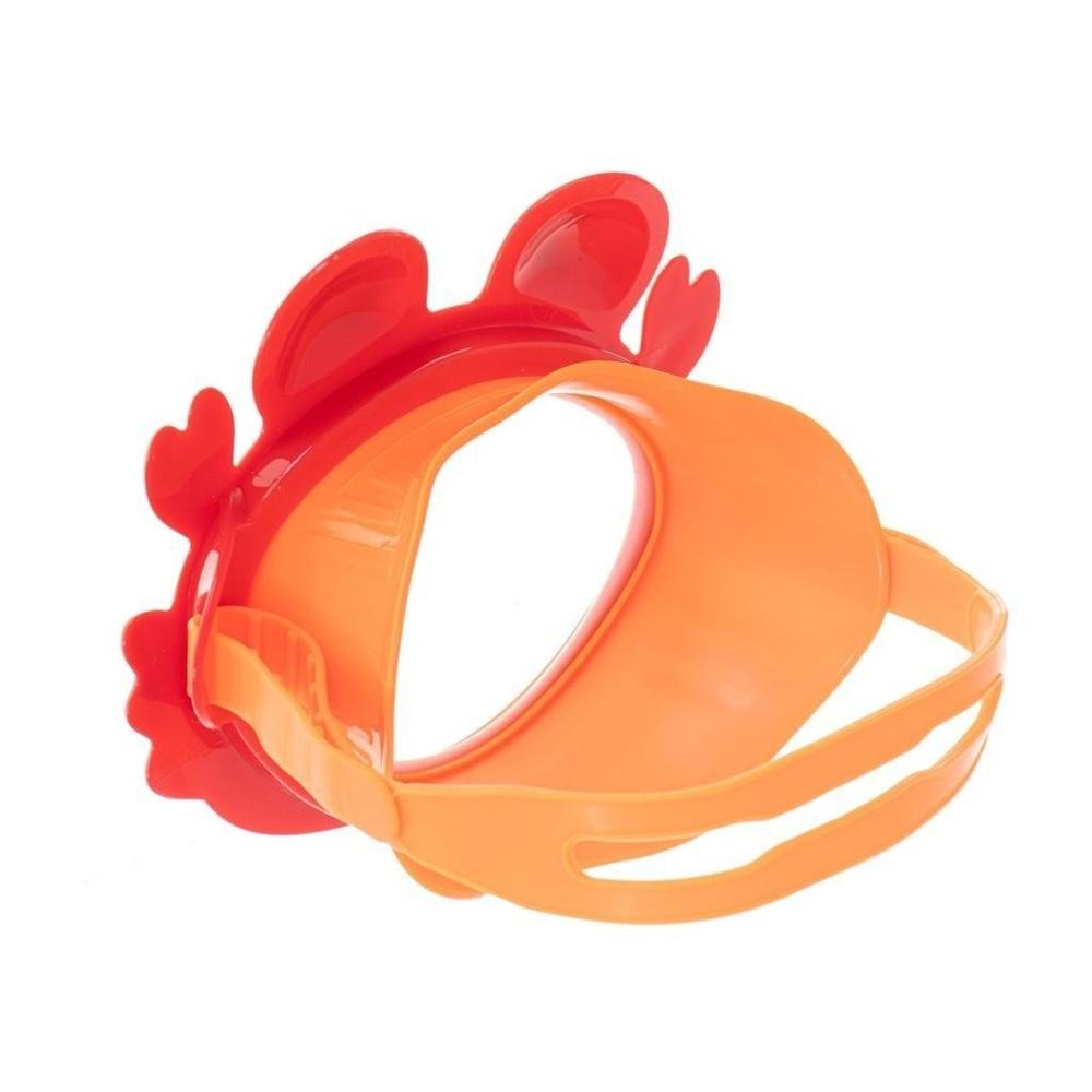 Kids Crab Diving Mask Goggles, mjuk silikon för simlektioner och vattennöje