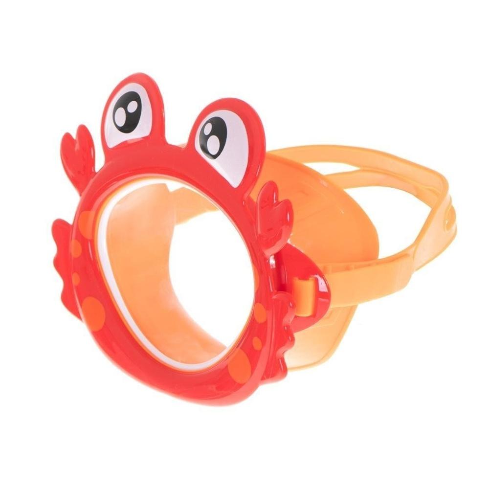 Kids Crab Diving Mask Goggles, mjuk silikon för simlektioner och vattennöje