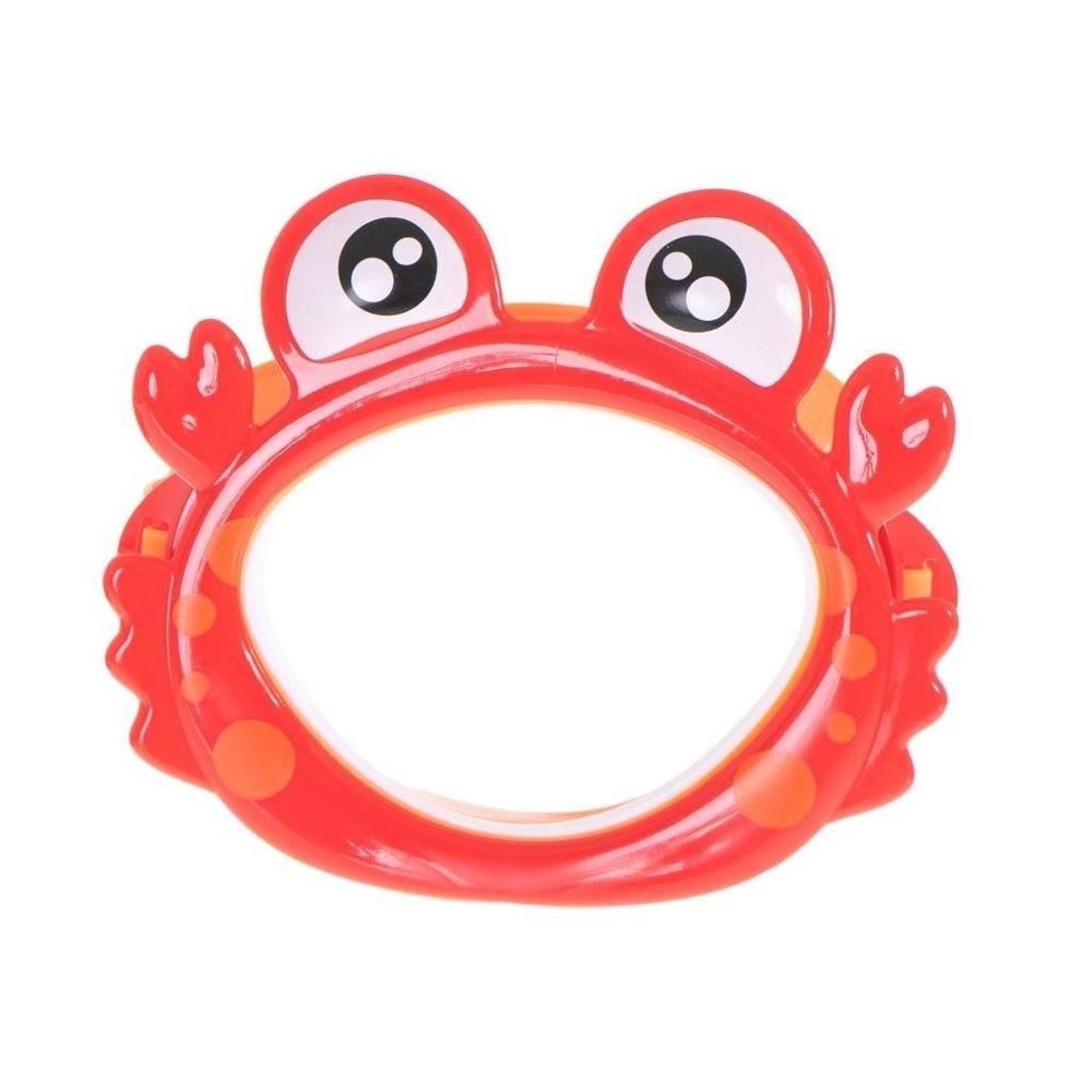 Kids Crab Diving Mask Goggles, mjuk silikon för simlektioner och vattennöje