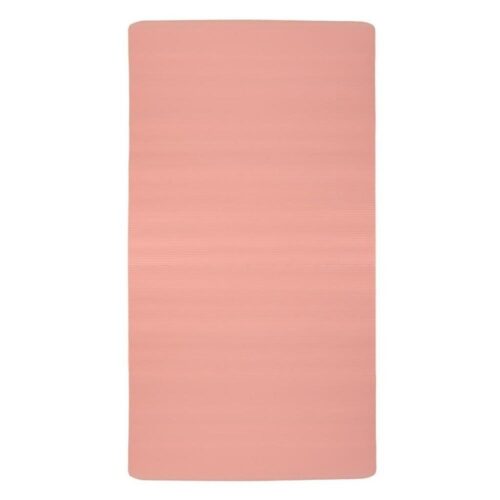 Tjock yogamatta 185x80cm, rosa, med väska för pilates och styrketräning